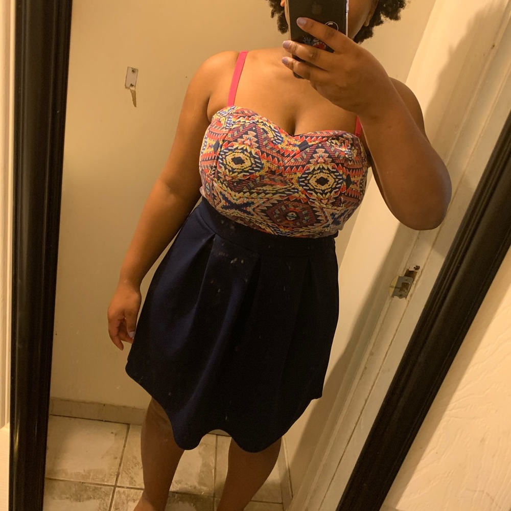 Mid length dress